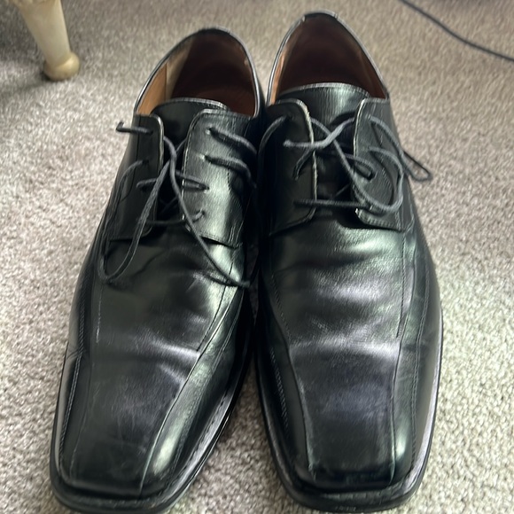 Johnston & Murphy black dress shoes - Picture 1 of 4